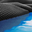 Slika Solarni prekrivač 5 m 400 mikrona 12mm mehur Nero - crni
